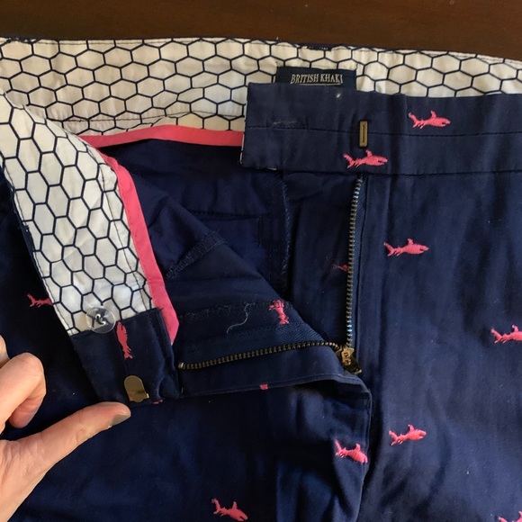 Shark Pattern Shorts - Picture 2 of 2